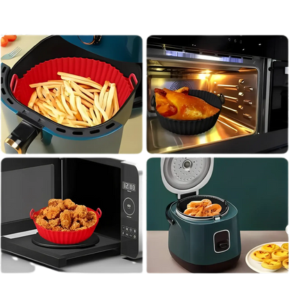 Kitchik EcoAir Silikonformer 2stk - Glem airfryer rot!