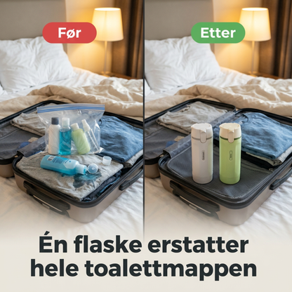PakEaze - 4 in 1 travel dispenser