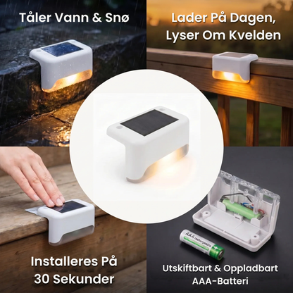 Nordlys – Solcellelampe