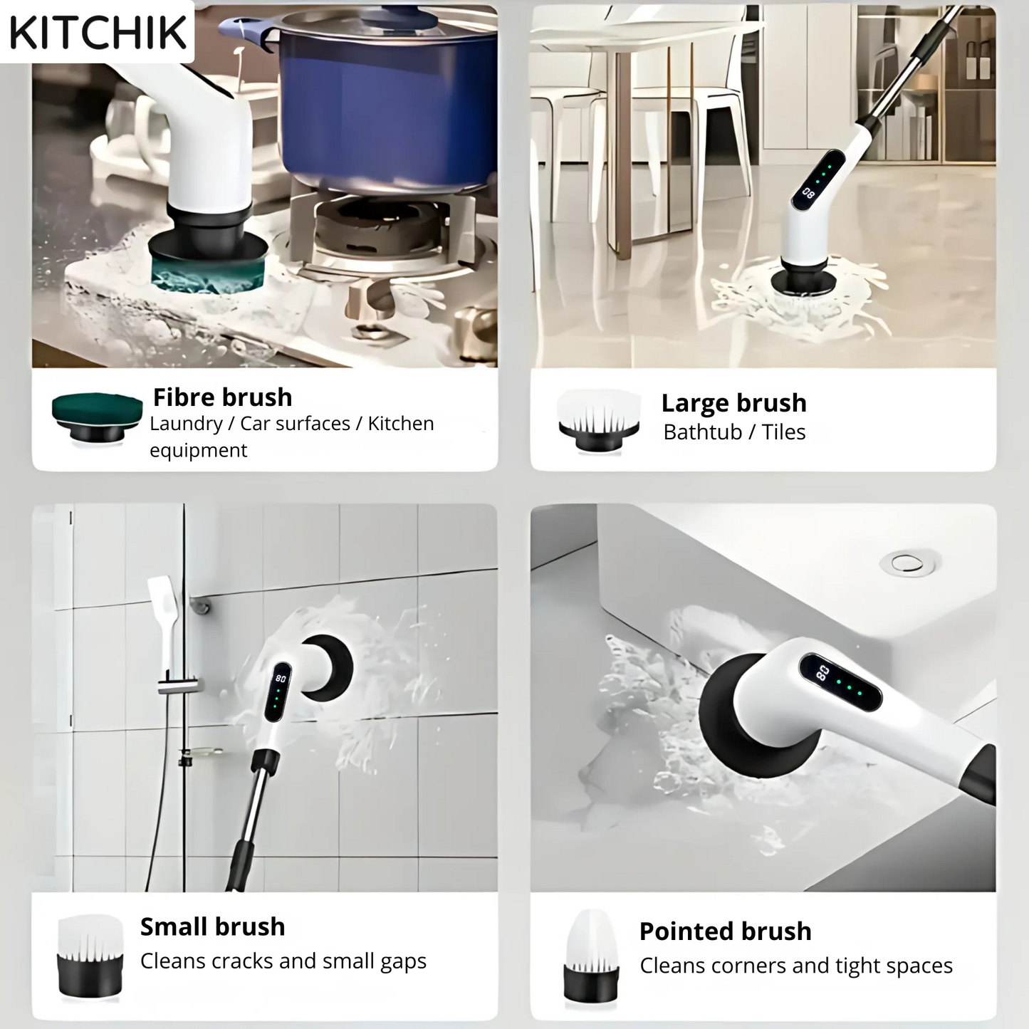 Kitchik PowerScrub Pro