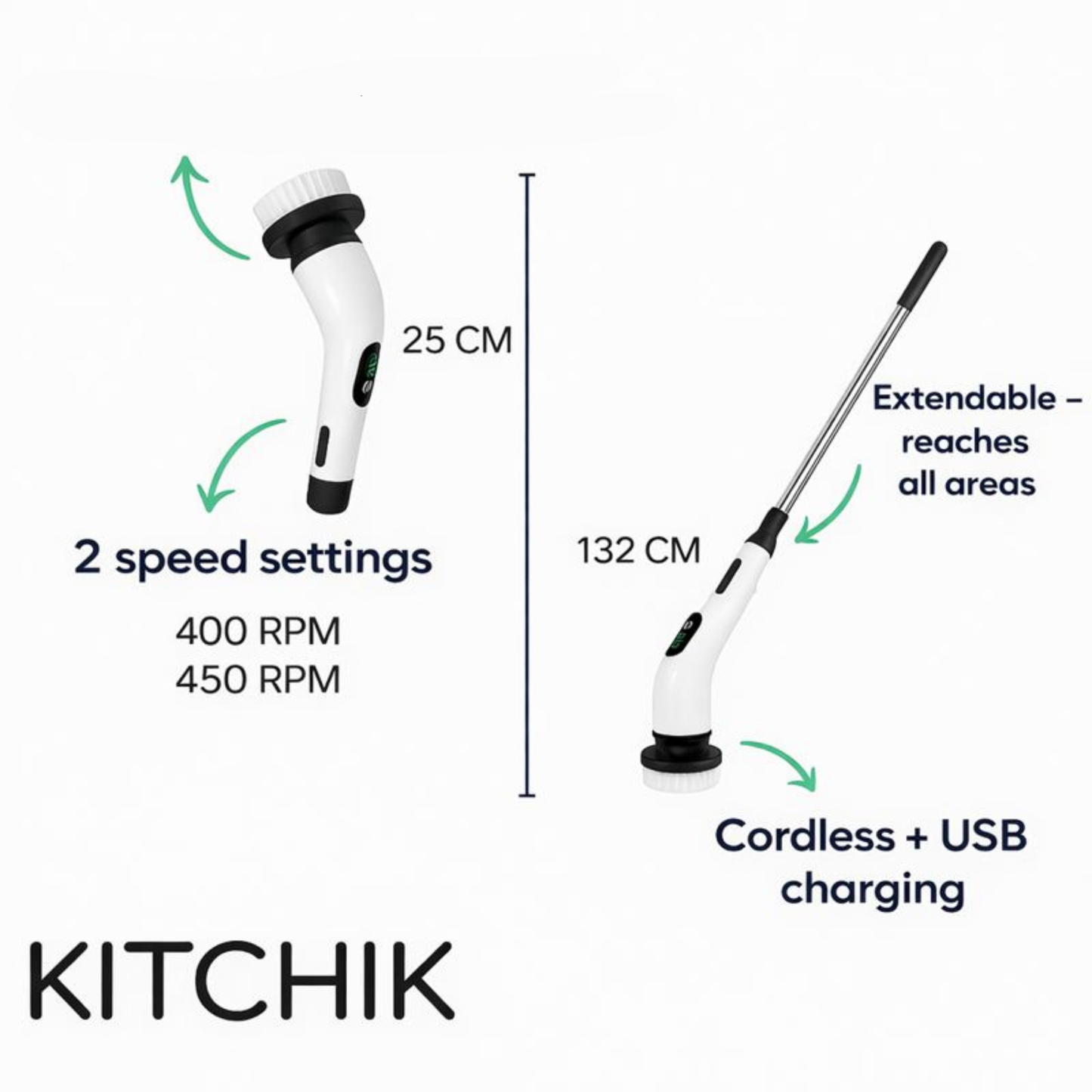 Kitchik PowerScrub Pro