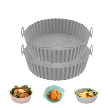 Kitchik EcoAir Silikonformer 2stk - Glem airfryer rot!