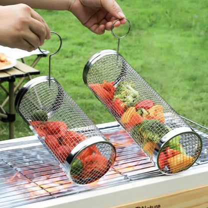FlameMaster Rullende Grillkurv