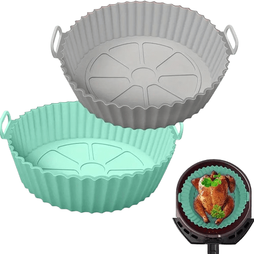 Kitchik EcoAir Silikonformer 2stk - Glem airfryer rot!