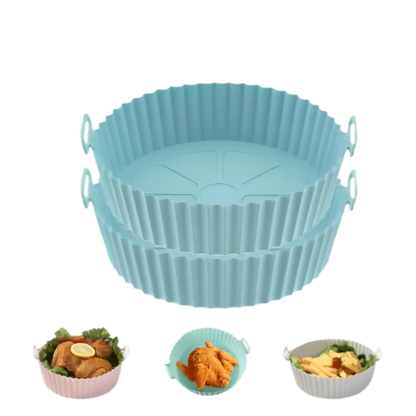 Kitchik EcoAir Silikonformer 2stk - Glem airfryer rot!