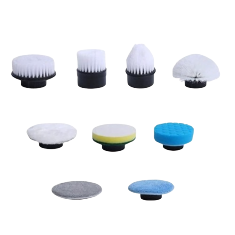 Kitchik PowerScrub Brush Set – 9 Pieces