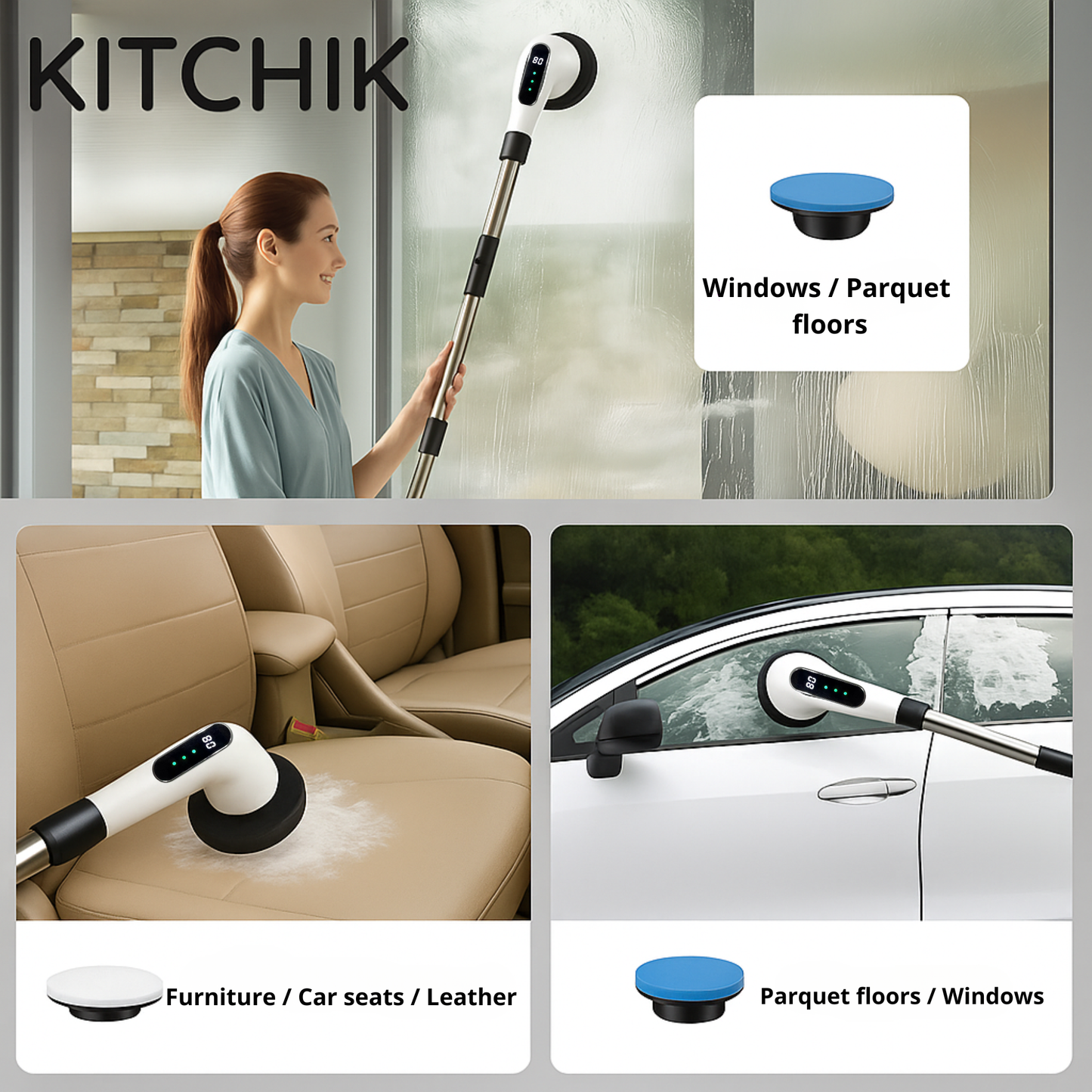 Kitchik PowerScrub Pro