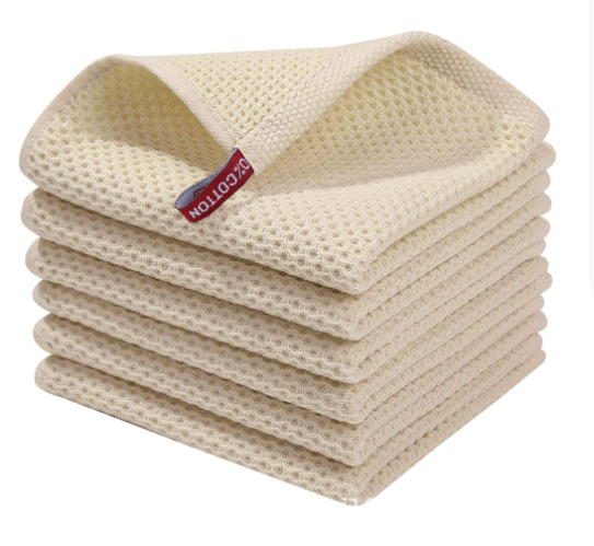 Kitchik™ 5-Pack Eco-Friendly Toilet Towels – 100% Cotton